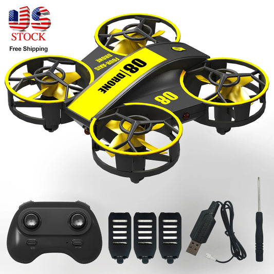Happy Life Goods 25 Mini Drone For Kids RC Quadcopter