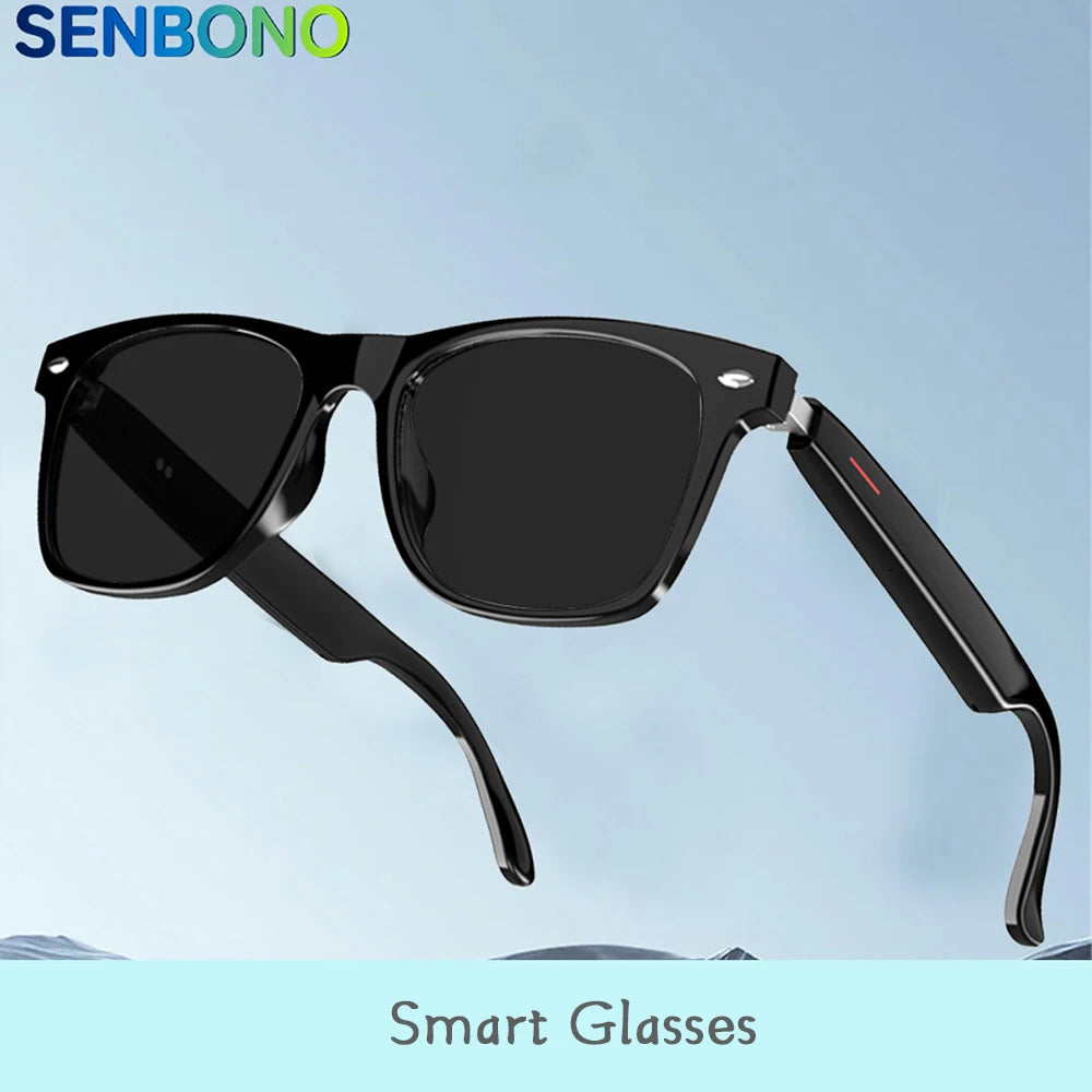 SENBONO Smart Wireless Bluetooth Glasses Music and Calls