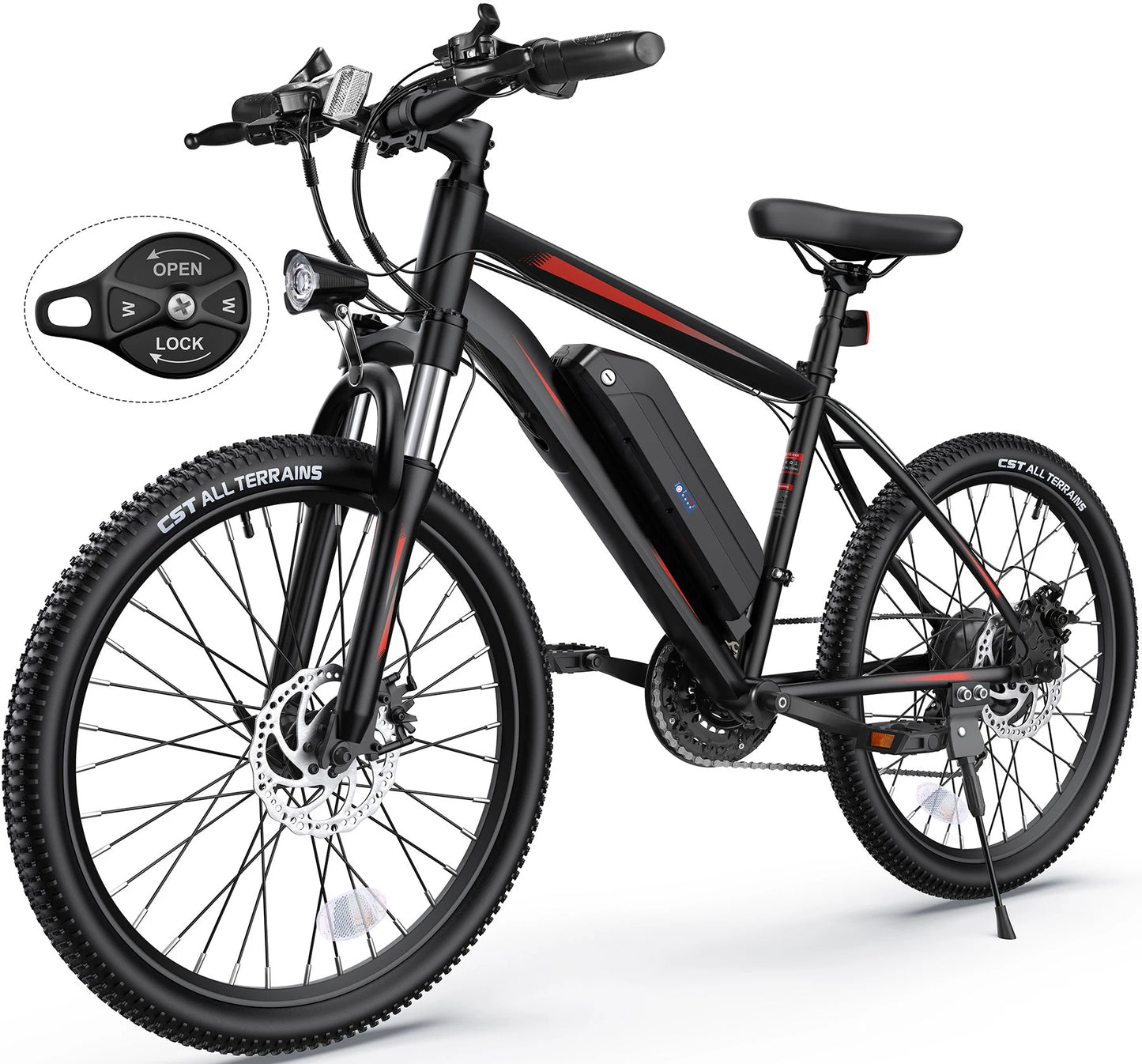 Vivi Mountain Bike 350W Motor 36V Removable Battery