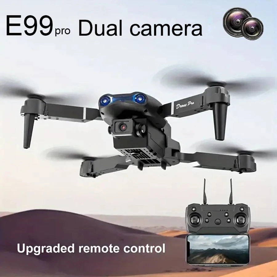 E99 Pro Drone Four Axis Remote Control Photography Drone with Height Fix Helicopter Toy