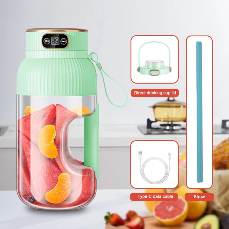 USB Charging Portable Juicer Blender for Fruit Smoothies
