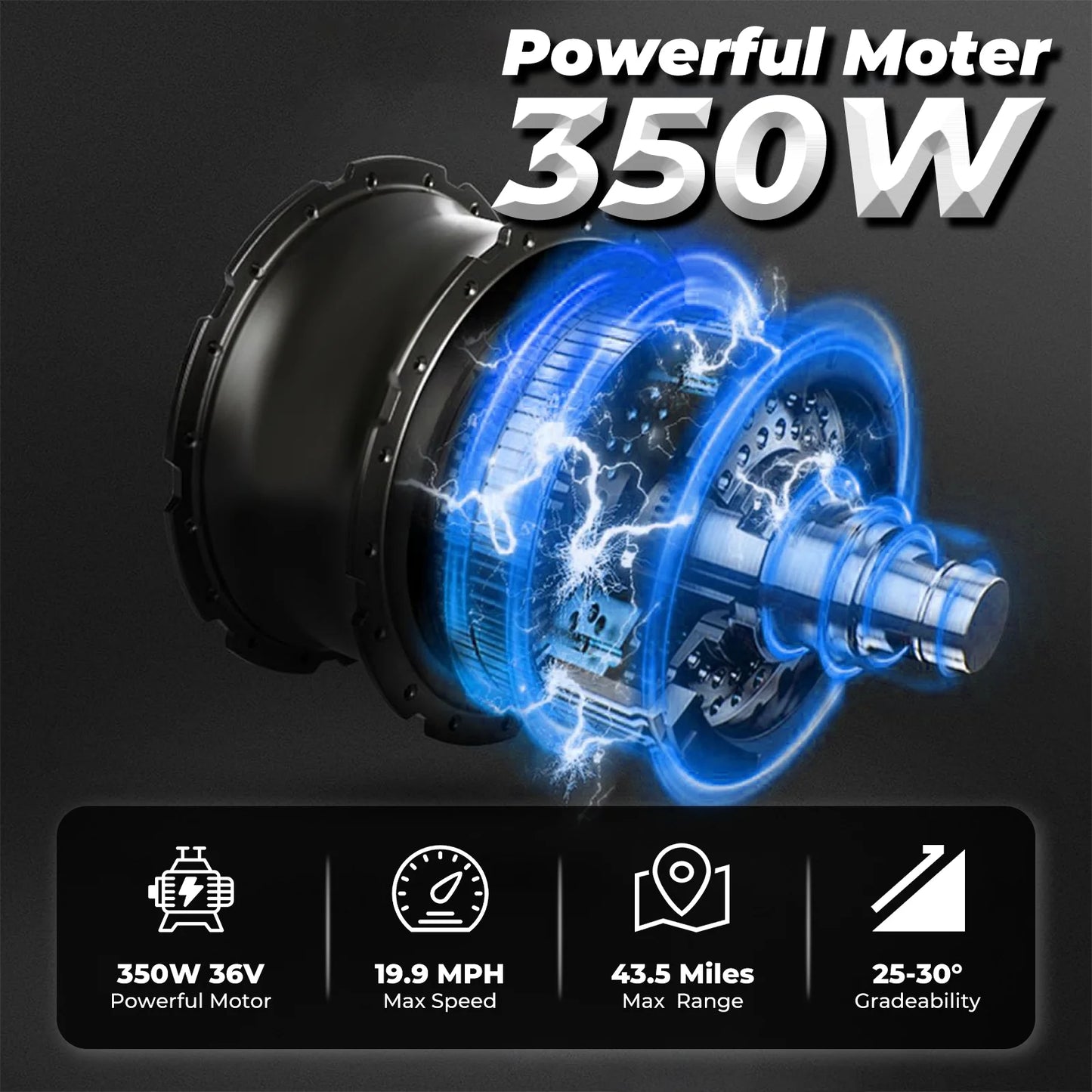 Adult Racing Electric Bike Mountain Lightweight Electric Bike 350W Brushless Motor 360Wh Detachable Battery