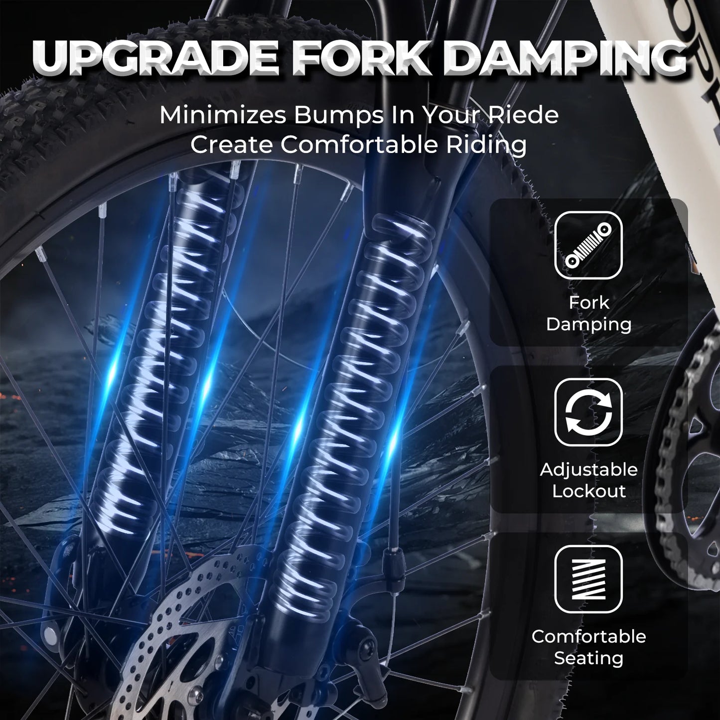 Adult Racing Electric Bike Mountain Lightweight Electric Bike 350W Brushless Motor 360Wh Detachable Battery