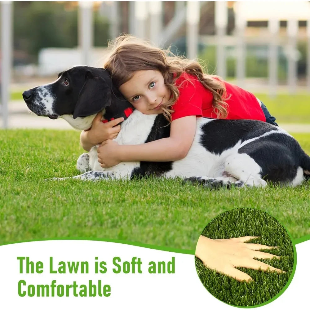 5x8 Ft Realistic Artificial Turf Grass Rug Indoor Outdoor Garden Lawn Landscape Patios Decoration