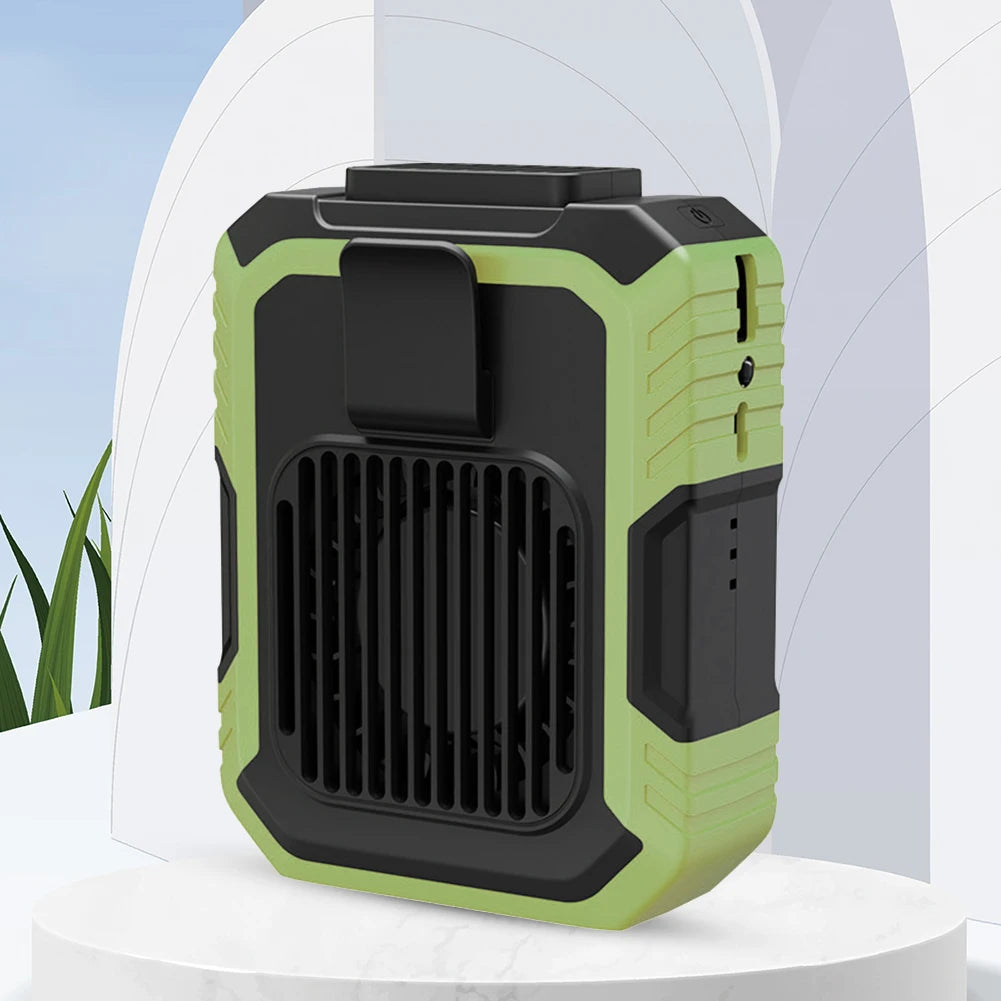 Happy Life Goods 25 Waist Clip Fan USB Rechargeable LED