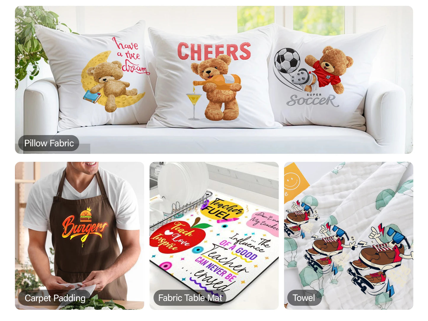 OYfame 33CM A3 DTF Printer for Epson XP600 Direct to Film T-Shirt Printing Machine with DTF Shaking Machine