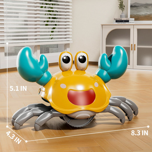 Crawling Crab Toy Dancing Moving Crab Toys for Kids Birthday Gifts