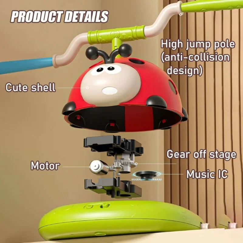 3 In 1 Kid Skipping Rope Machine Ferrule Game Adjustable Sport Machine Somatosensory Training Toy Indoor Outdoor Sport Equipment