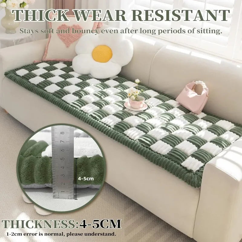 Couch Cover for Dogs Washable Pet Sofa Cover Dog Couch Cover Protector Non Slip Dog Bed Mat Soft Fuzzy Fabric