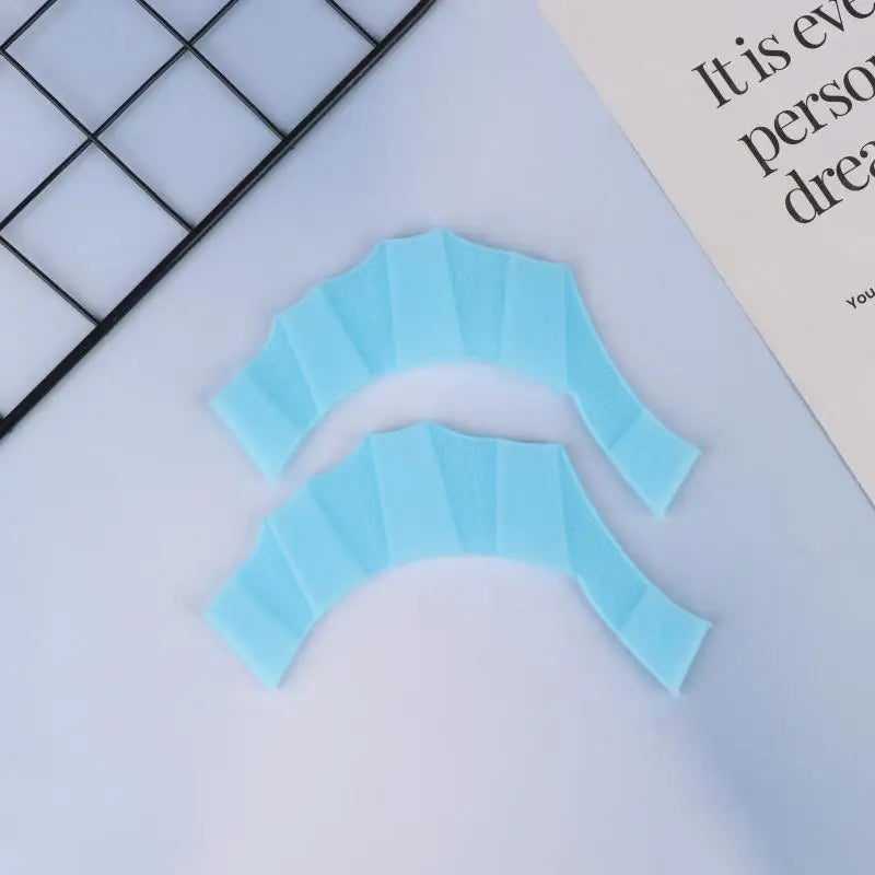 Silicone Swimming Fins Flipper for Men Women and Children Swim Pool Sports Professional Training Finger Hand Webbed Gloves Paddles Equipment