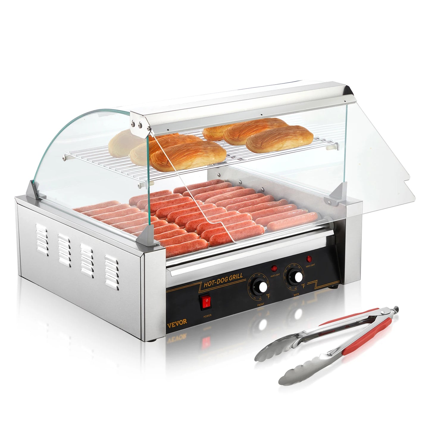 SucceBuy Hot Dog Roller Sausage Maker Barbecue Grill