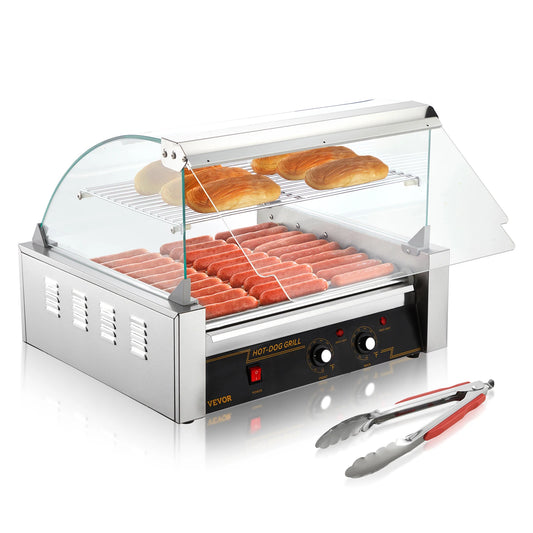 SucceBuy Hot Dog Roller Sausage Maker Barbecue Grill