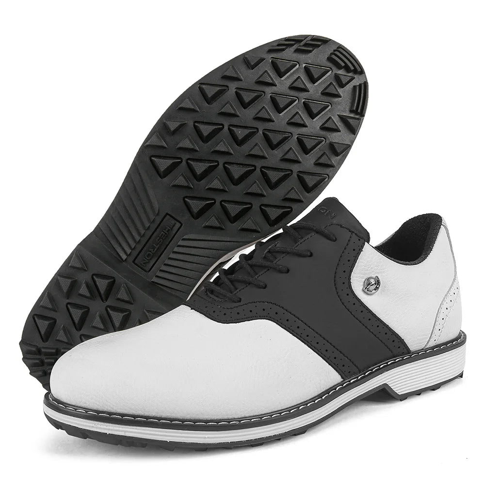 Lenox Classic Golf Shoes Men Professional Outdoor Footwear
