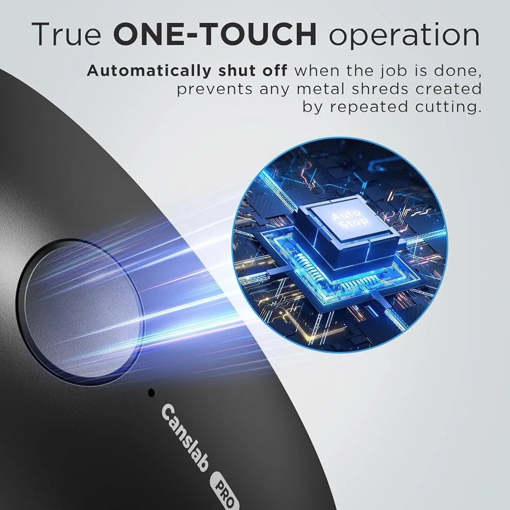 XMSJ Rechargeable Electric Can Opener Auto Stop Magnetic Lid