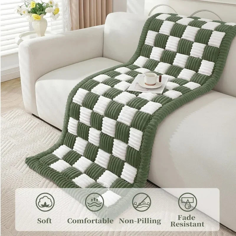 Couch Cover for Dogs Washable Pet Sofa Cover Dog Couch Cover Protector Non Slip Dog Bed Mat Soft Fuzzy Fabric