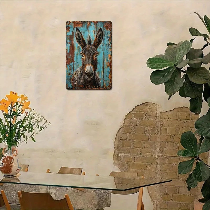 Tin Signboard 8x12 Inch Wall Decoration for Homes Kitchens Bathrooms Garages Offices and Bakeries