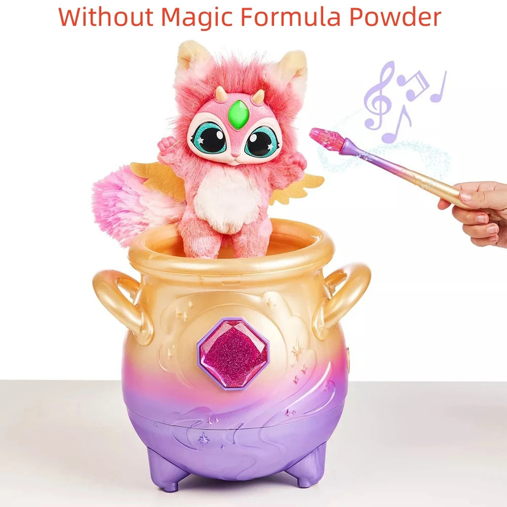 Resin Magic Wand Plush Toy Container for Christmas Valentine's Day and Children's Day