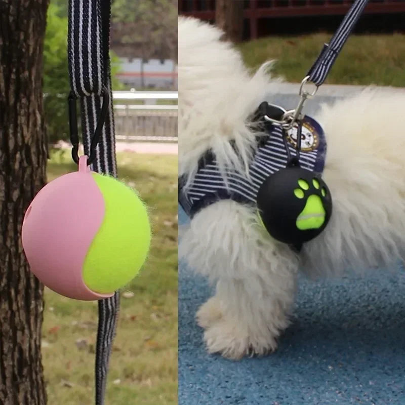 Guangdong Tennis Ball Bag With Hands Free Leash Attachment