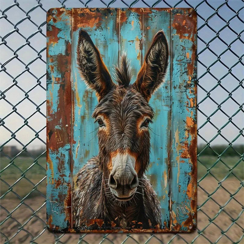 Tin Signboard 8x12 Inch Wall Decoration for Homes Kitchens Bathrooms Garages Offices and Bakeries