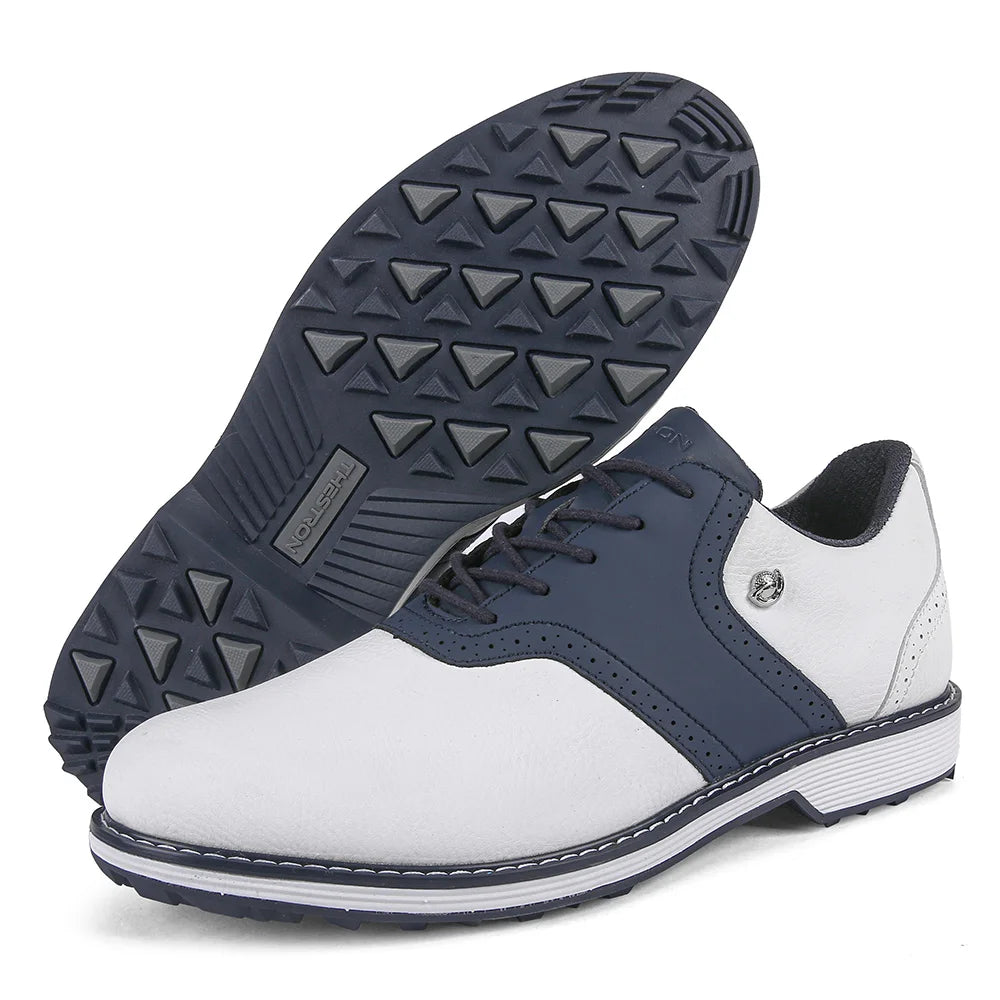 Lenox Classic Golf Shoes Men Professional Outdoor Footwear