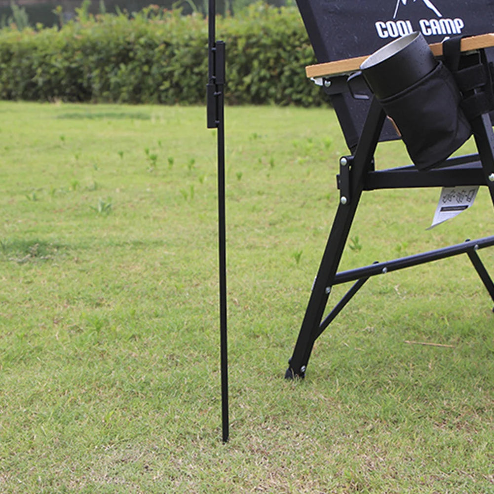 Folding Lamp Holder with Storage Bag Portable Outdoor Light Stand Detachable Camping Equipment