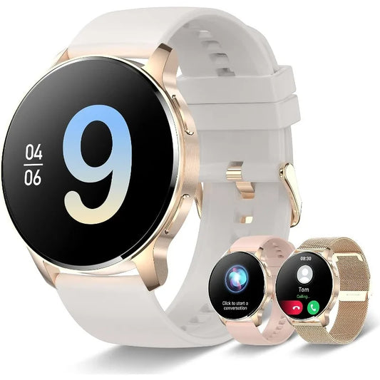 Smart Watch For Women Make And Answer Calls Fitness Tracker For Android And iOS Waterproof Smartwatch With 1.32 Inch HD Display